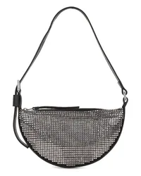 AllSaints TASCHE HALF MOON in Black Black