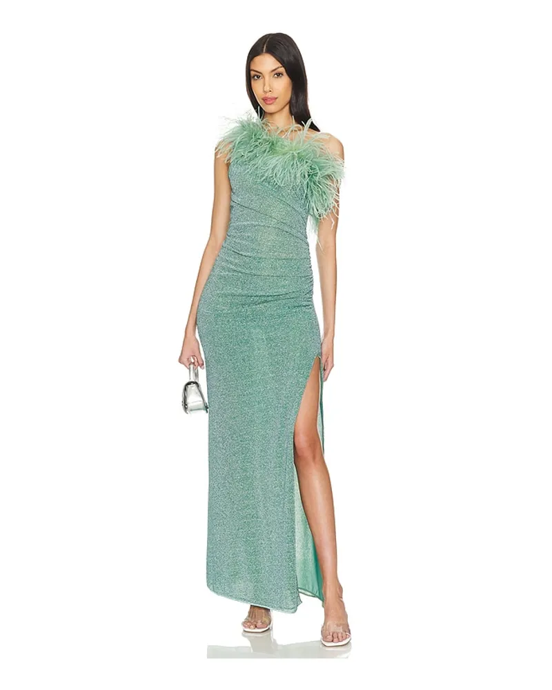 Oséree ONE-SHOULDER-KLEID PLUMAGE in Green Green