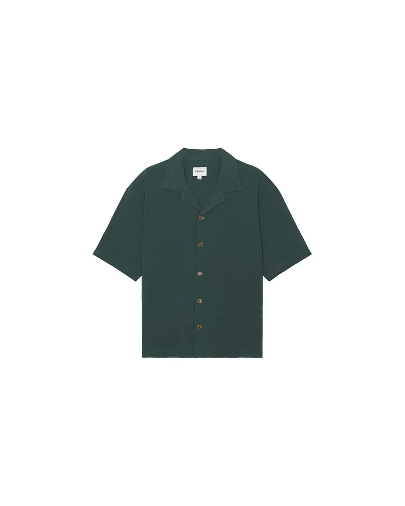 Rhythm HEMD in Dark Green Dark