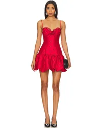 For Love and Lemons MINIKLEID ANNIKA in Red Red