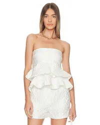 Amanda Uprichard Healy Top in White White