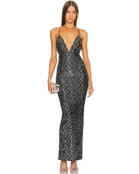 Michael Costello ABENDKLEID GINA in Black Black