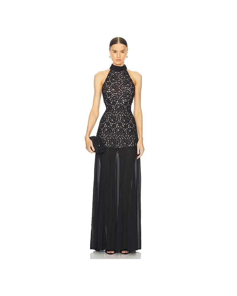 L'ACADEMIE ABENDKLEID ZELIE in Black Black