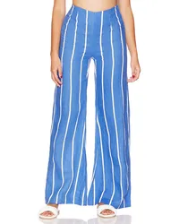 Faithfull The Brand HOSE LA PLAGE DE MAU in Blue Blue