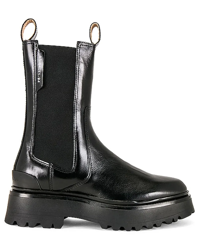 AllSaints BOOT AMBER in Black Black