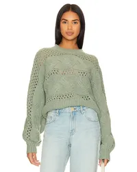 MINKPINK PULLOVER, ZOPFMUSTER KAINE in Mint Mint