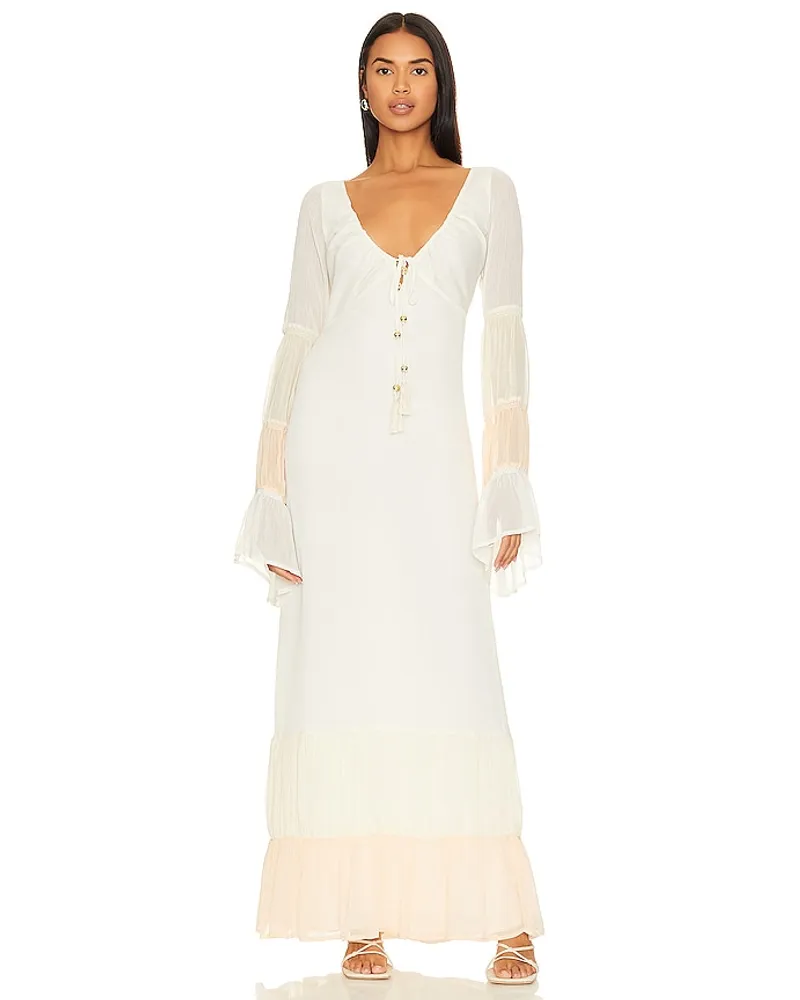 House of Harlow 1960 KLEID ANNE in Ivory Ivory