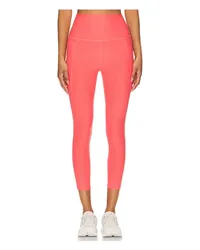 BEYOND YOGA LEGGINGS SPACEDYE OUT OF POCKET in Coral Coral