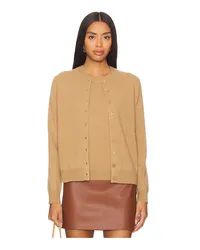 Enza Costa CARDIGAN in Beige Beige