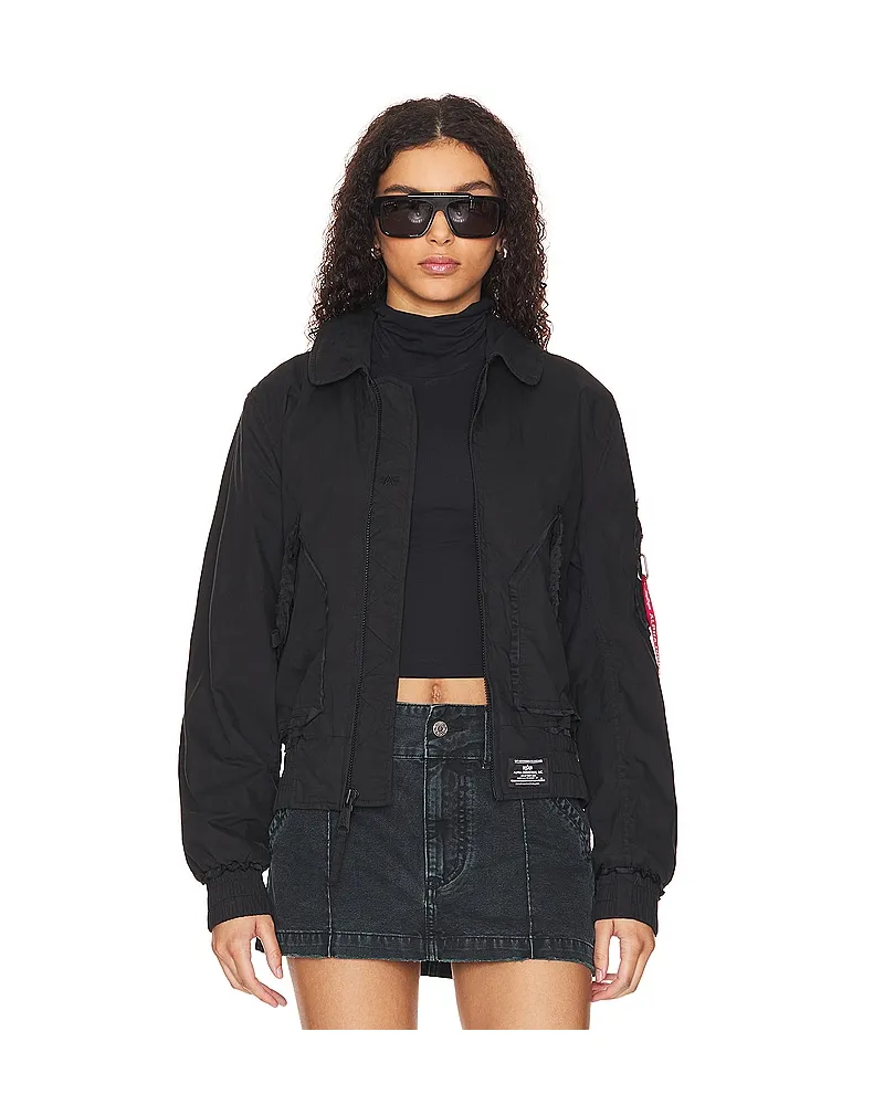 Alpha Industries BOMBERJACKE MOD in Black Black