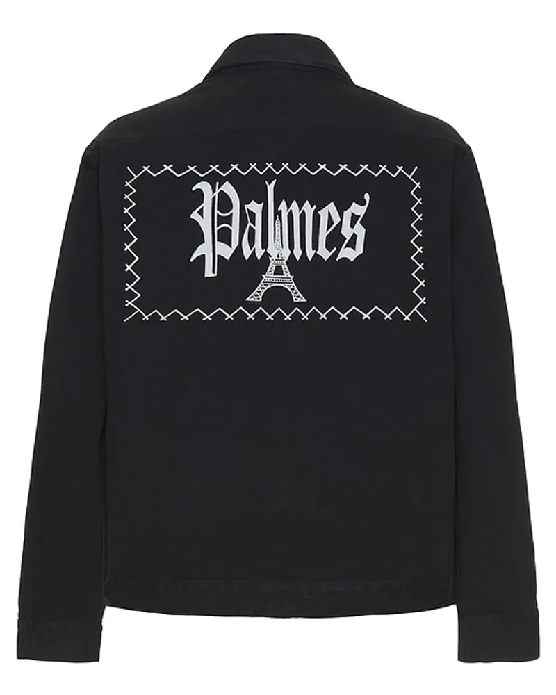 Palmes JACKE OLDE ZIP in Black Black