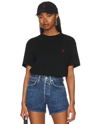 Ralph Lauren SHIRT POLO RALPH LAUREN POCKET TEE IN BLACK in Black Black