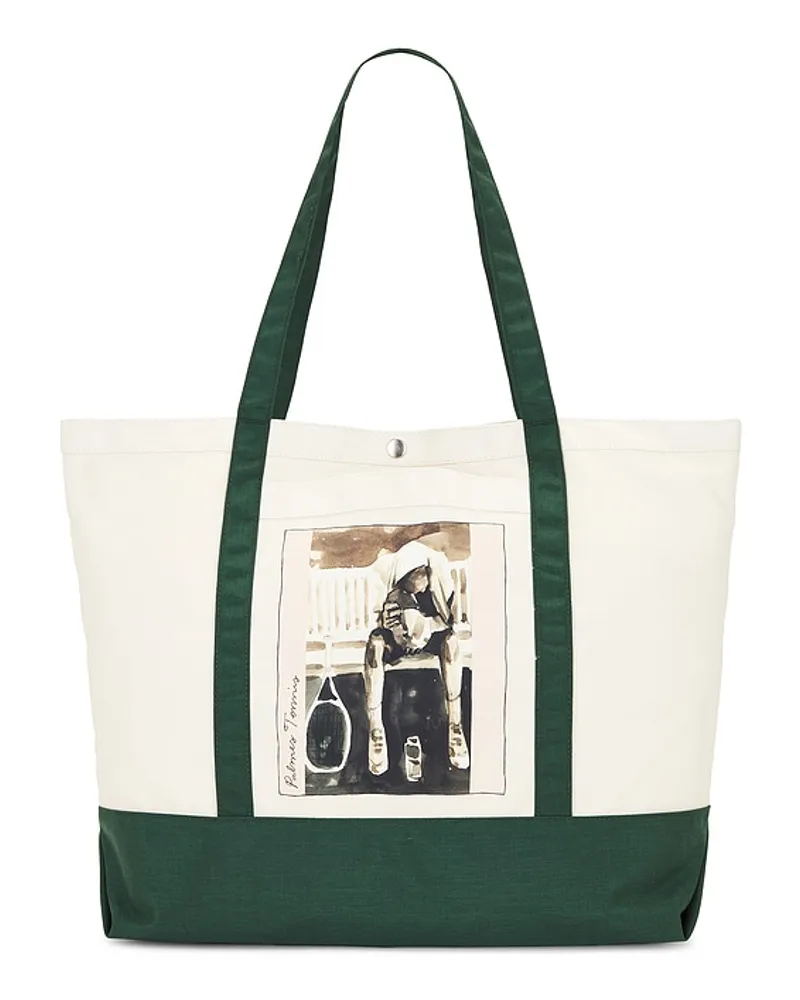 Palmes TOTE-BAG XL in Green Green