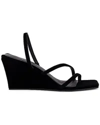 St. Agni WEDGES SPIRAL in Black Black