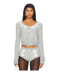 For Love and Lemons CARDIGAN ARINAH in Grey Grey