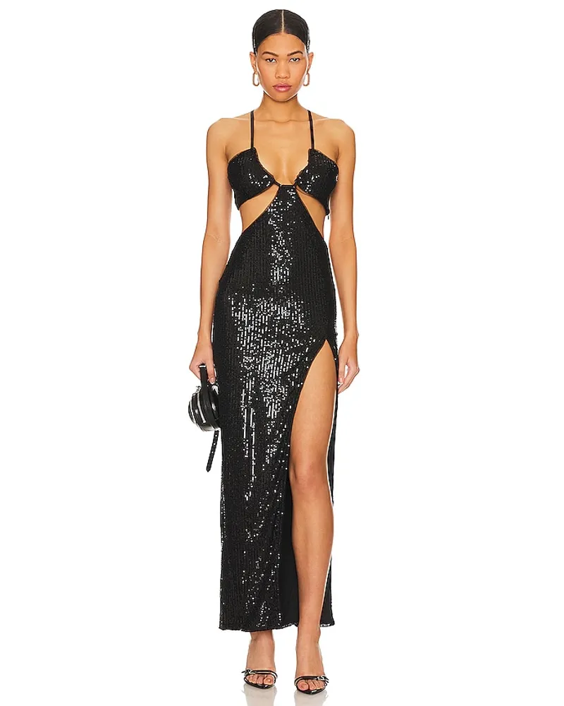 superdown MAXIKLEID COURTNEY in Black Black