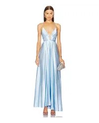 Michael Costello ABENDKLEID WILLOW in Baby Blue Baby