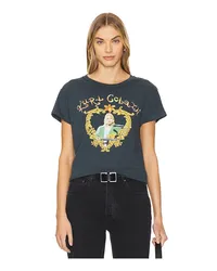 DAYDREAMER T-SHIRT KURT COBAIN HEART FRAME REVERSE GF in Black Black