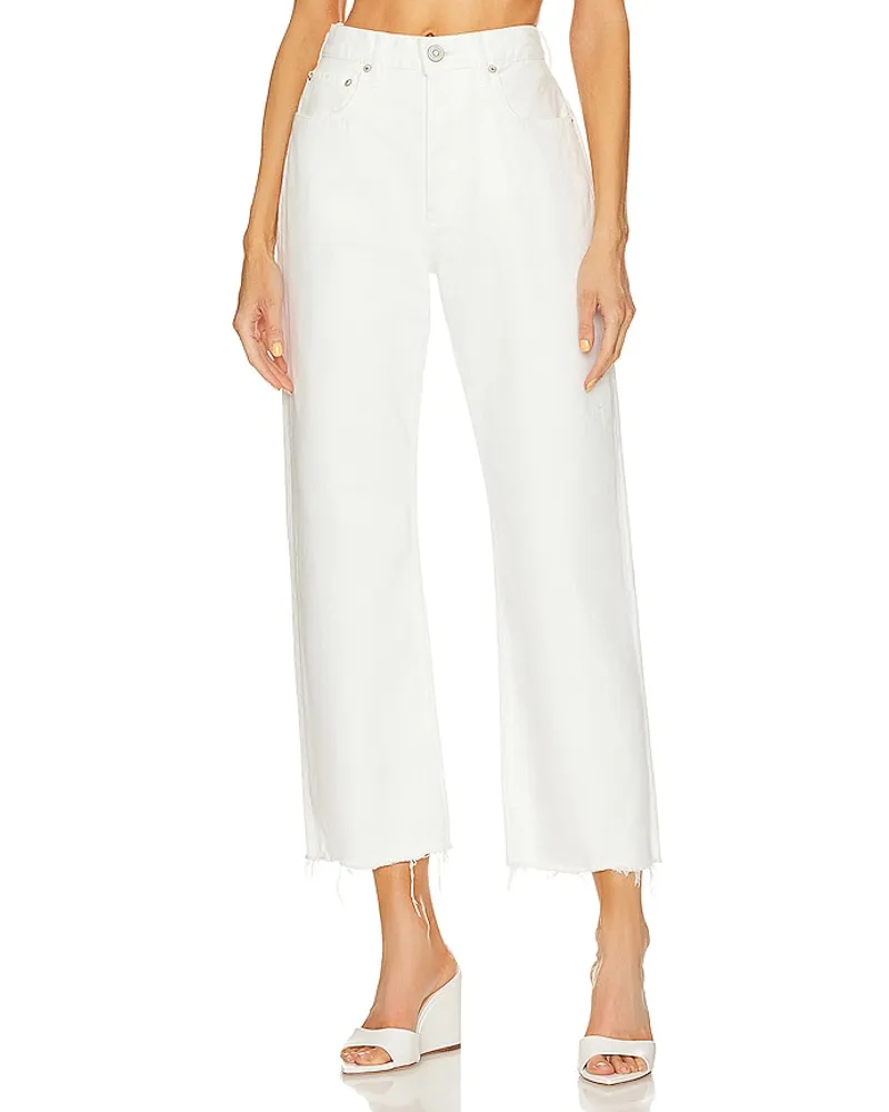 MOUSSY STRAIGHT-FIT-JEANS AURORA in White White