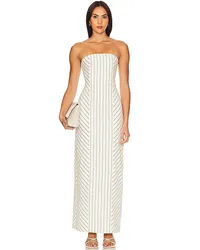 House of Harlow 1960 MAXIKLEID CELIA COLUMN in Cream Cream