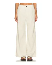 SNDYS LEINENHOSE HALE in Cream Cream