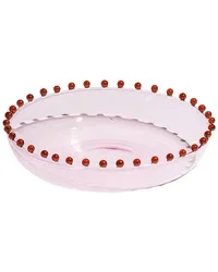 Fazeek TELLER MIT PERLEN PEARL PLATTER in Pink Pink