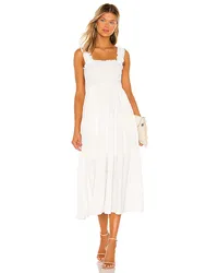 MAJORELLE MIDI-KLEID KIMMIE in Ivory Ivory