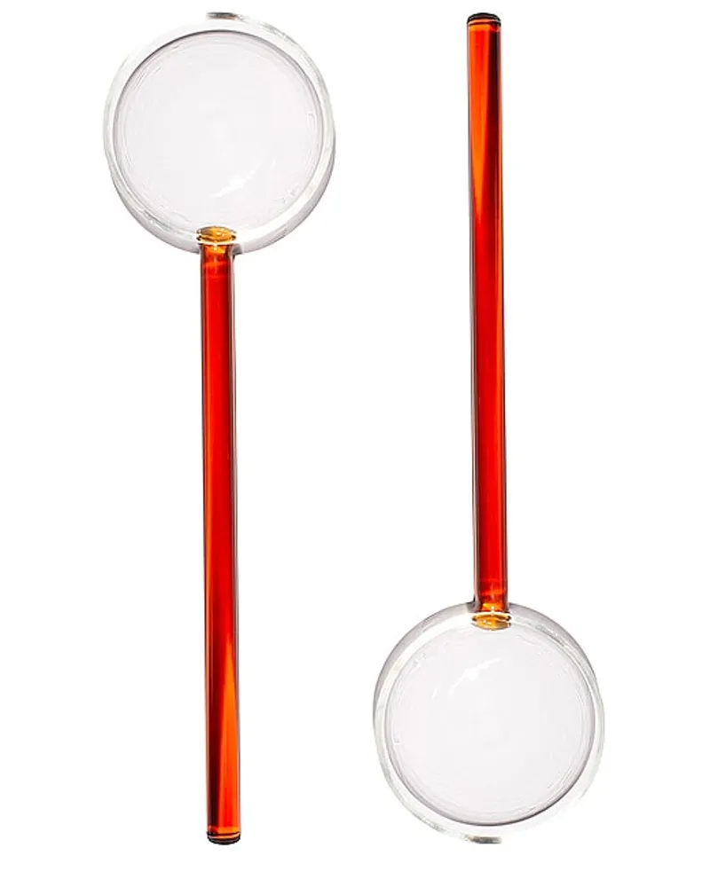 Fazeek SALATBESTECK SALAD SERVERS in Orange Orange