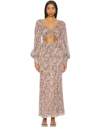 For Love and Lemons MAXIKLEID WYNNE in Purple Purple