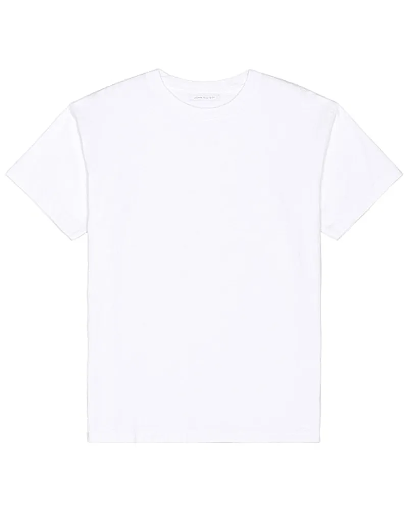 John Elliott + Co SHIRT UNIVERSITY in White White