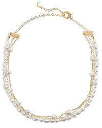 Lili Claspe CHOKER NADINE in Metallic Gold Metallic