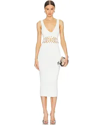 Michael Costello KLEID EVELYN in Ivory Ivory