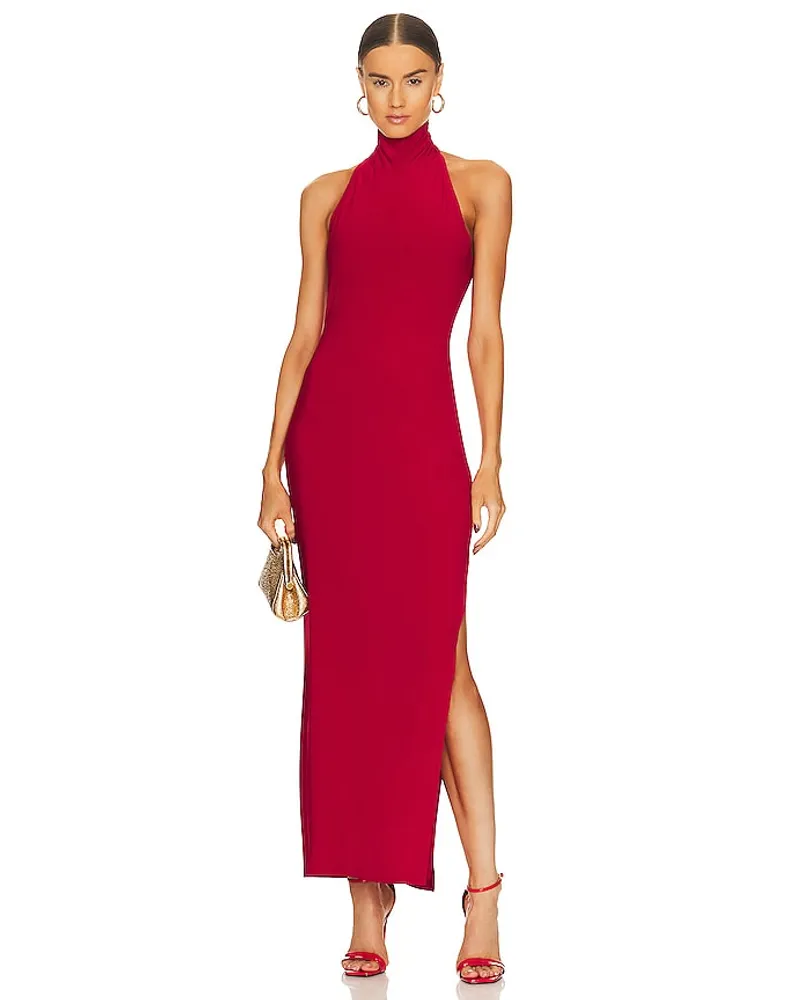 Norma Kamali ABENDKLEID in Red Red