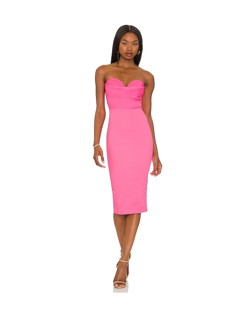 MORE TO COME KLEID SOPHIA in Fucshia Fucshia