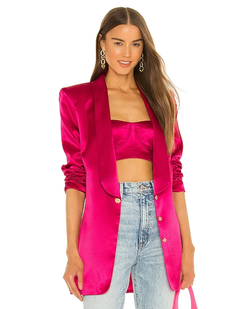 BRONX AND BANCO BLAZER CAPRI in Fuchsia Fuchsia