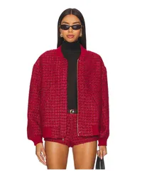 Amanda Uprichard BOMBERJACKE VERO in Red Red