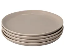 TELLER THE DESSERT PLATES in Taupe