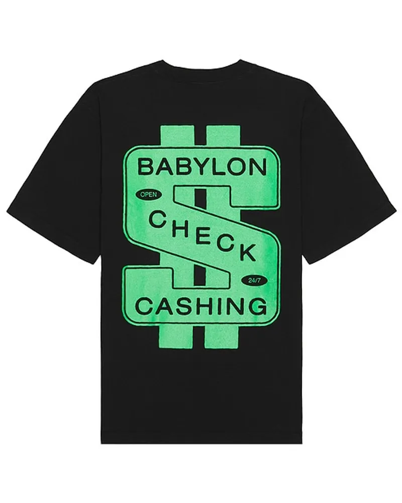 BABYLON SHIRTKLEIDER in Black Black