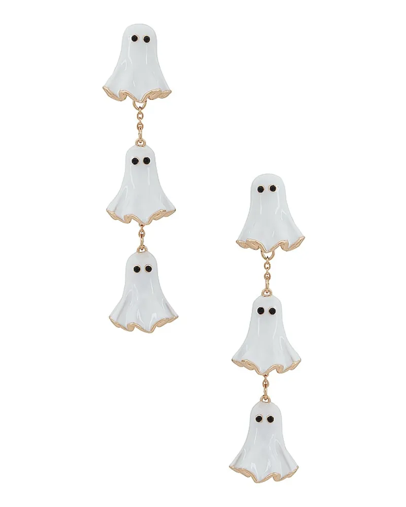 BaubleBar HÄNGEOHRRINGE SPRITELY SPIRITS in White White