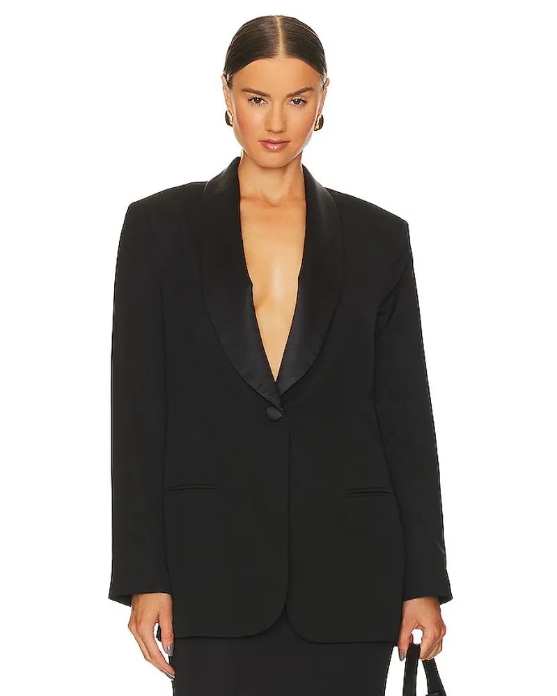 MANURÍ BLAZER NEW ROMANCE in Black Black