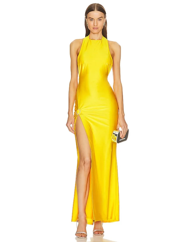 Khanums RÜCKENFREIES ABENDKLEID in Yellow Yellow