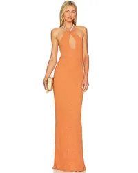 Camila Coelho MAXIKLEID CAMRY in Orange Orange