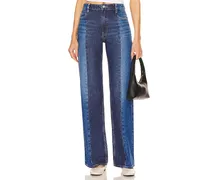 JEANS VERA SEAMED TONAL FLARE in Blue