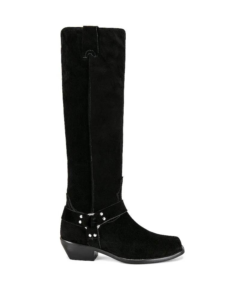 Free People BOOTS MIT RIEMEN LOCKHART in Black Black