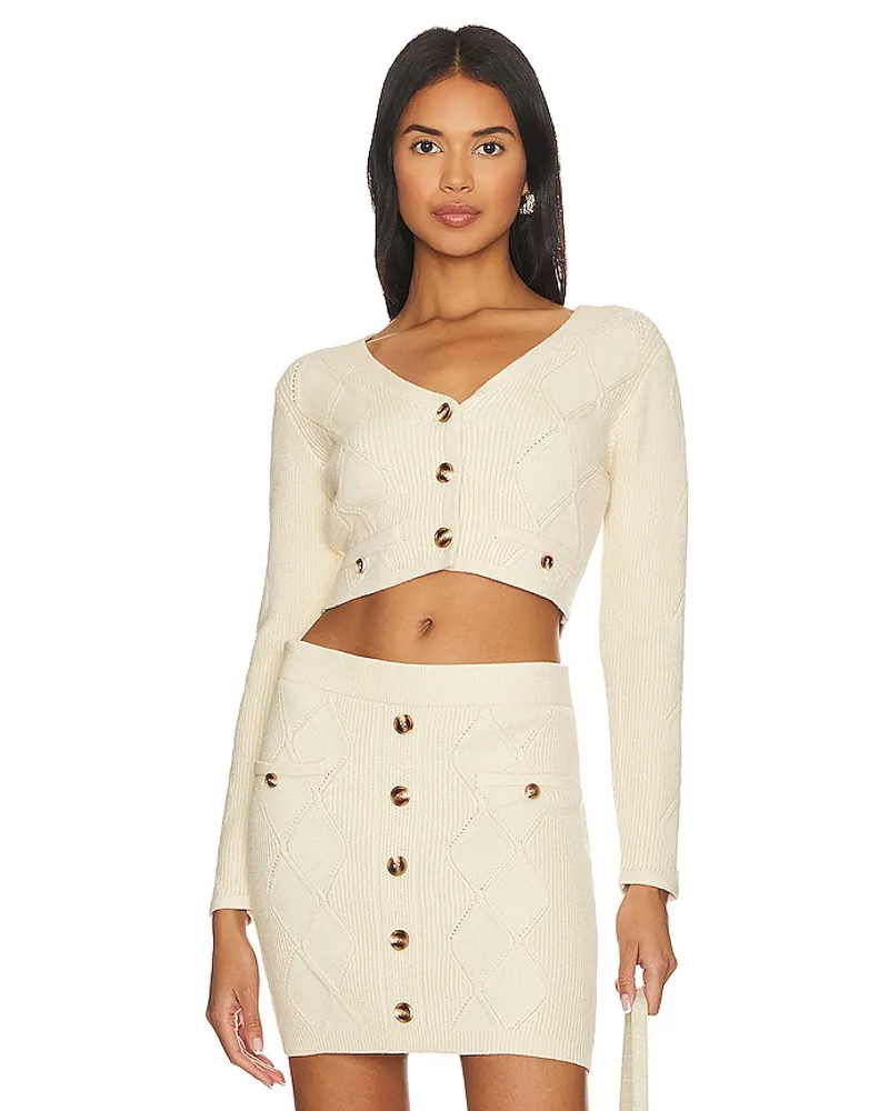 Central Park West CARDIGAN BELLA in Ivory Ivory