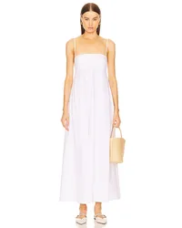 BONDI BORN MIDI-SOMMERKLEID PIEDMONT in White White