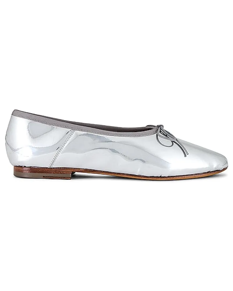 Mansur Gavriel BALLERINAS DREAM in Metallic Silver Metallic