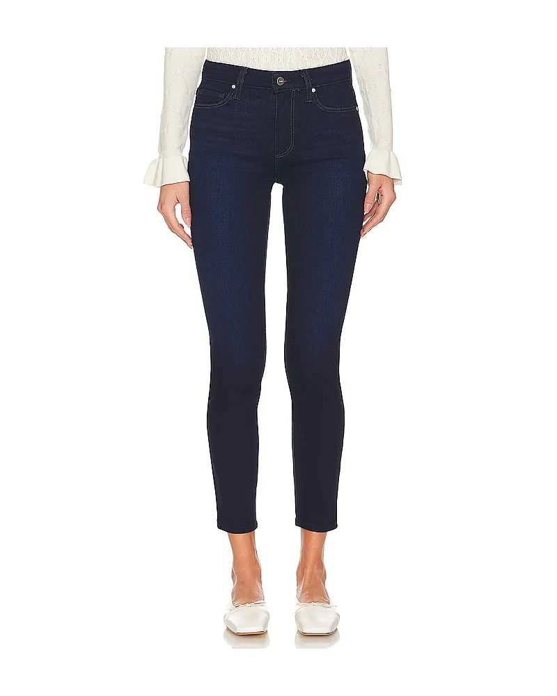 Paige KNÖCHELLANGE SKINNY-JEANS HOXTON in Blue Blue