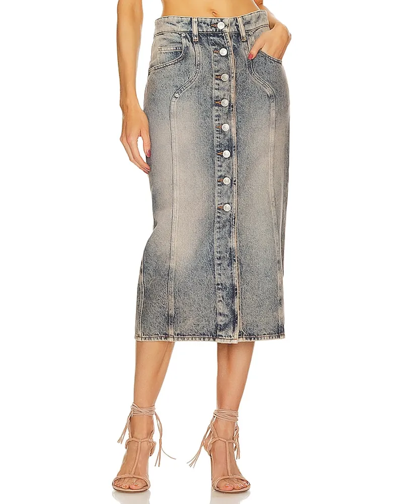 Étoile Isabel Marant ROCK VANDY in Denim-Medium Denim-medium