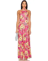 AGUA BENDITA MAXIKLEID DARMI in Pink Pink